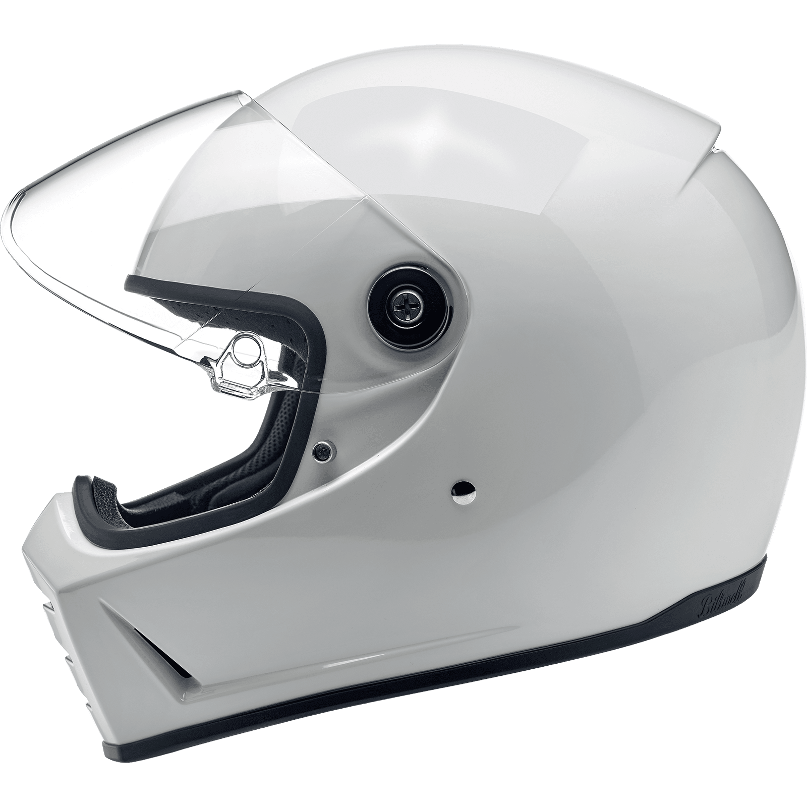 BILTWELL Lane Splitter Helmet Gloss White Large 1004104104