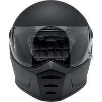 BILTWELL Lane Splitter Helmet Flat Black Medium 1004201103