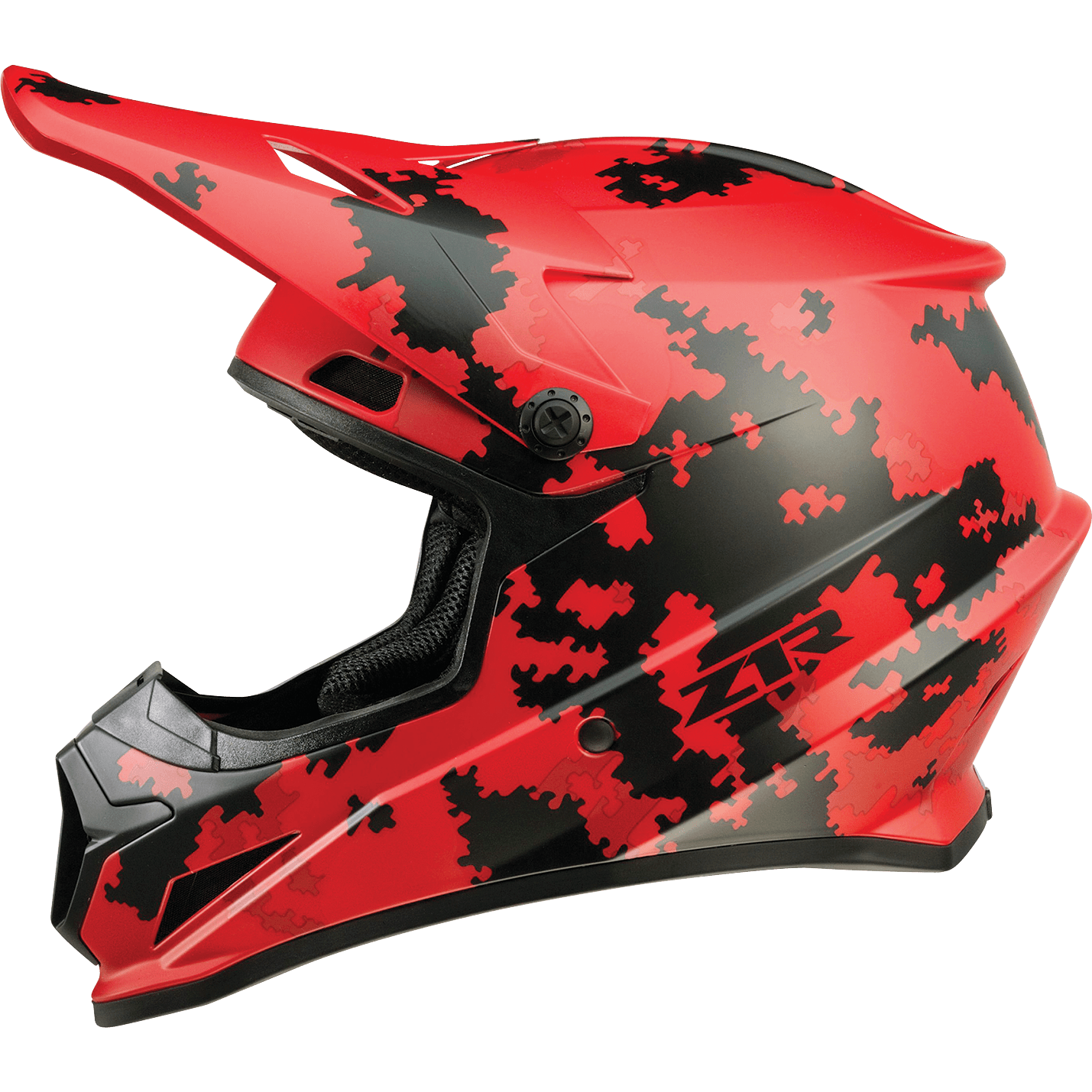 Z1R Rise Helmet Digi Camo Red 2XL