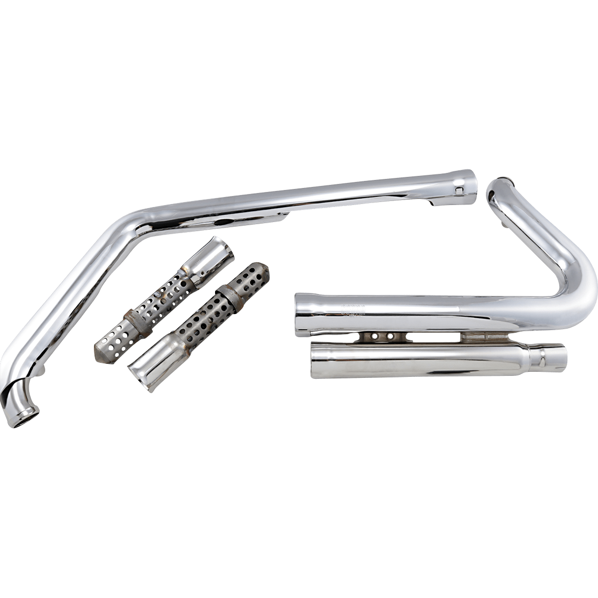 COBRA 909 Exhaust Chrome '07-'11 Softail 6710