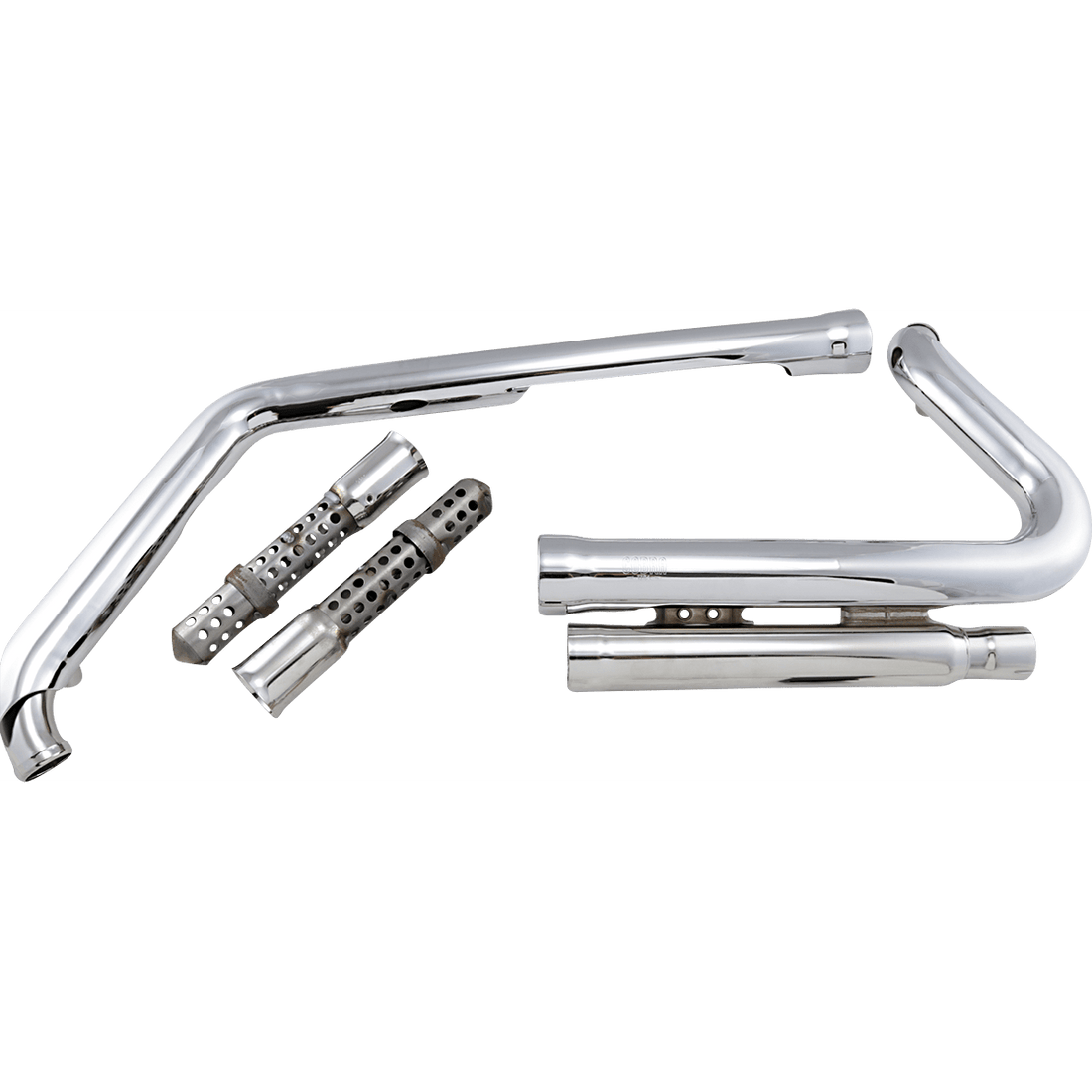 COBRA 909 Exhaust Chrome '07-'11 Softail 6710