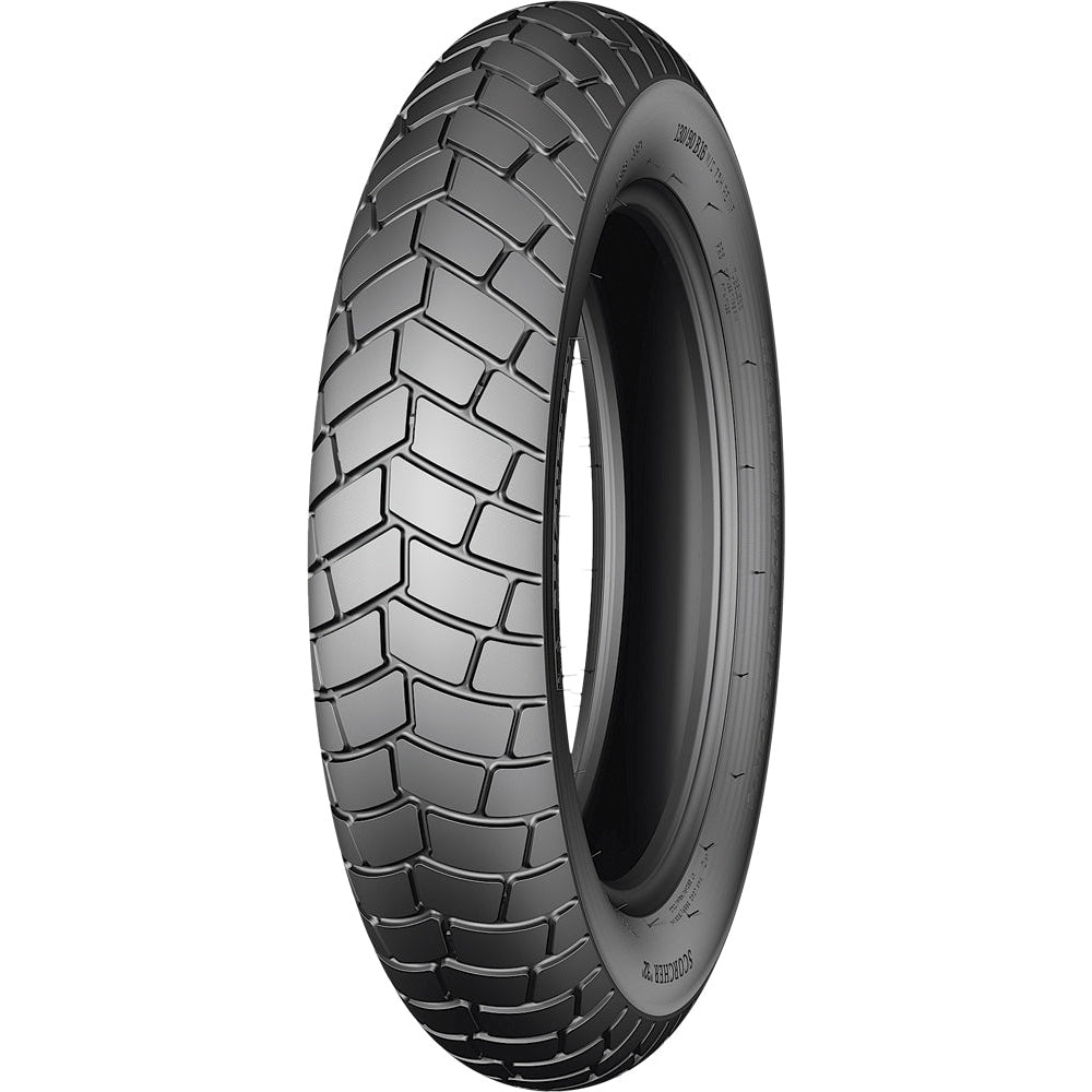 MICHELIN TIRE SCORCHER 32 FRONT 130/90B16 73H BLTD BIAS REINF