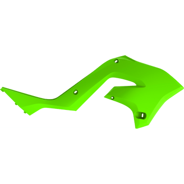 POLISPORT Radiator Cover Restyle Fluorescent Green KX 125/250