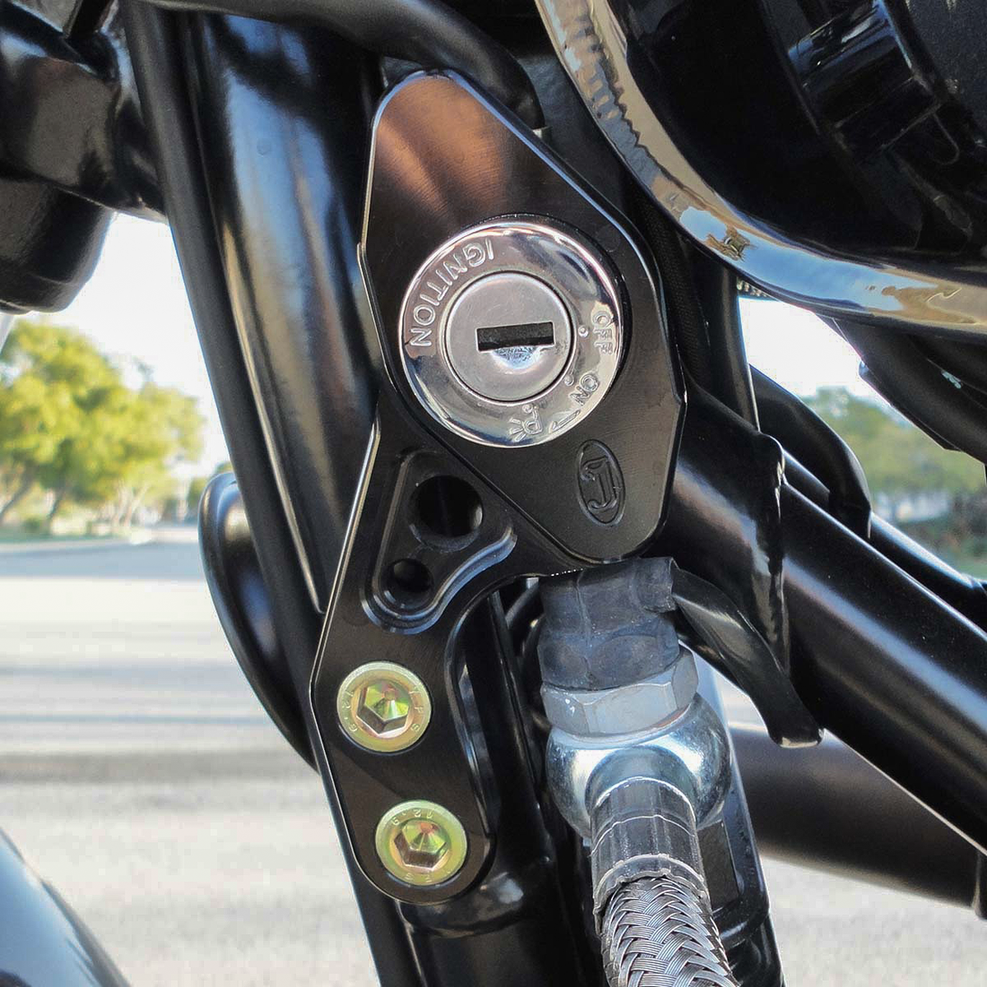 JOKER MACHINE Ignition Switch Relocation Bracket