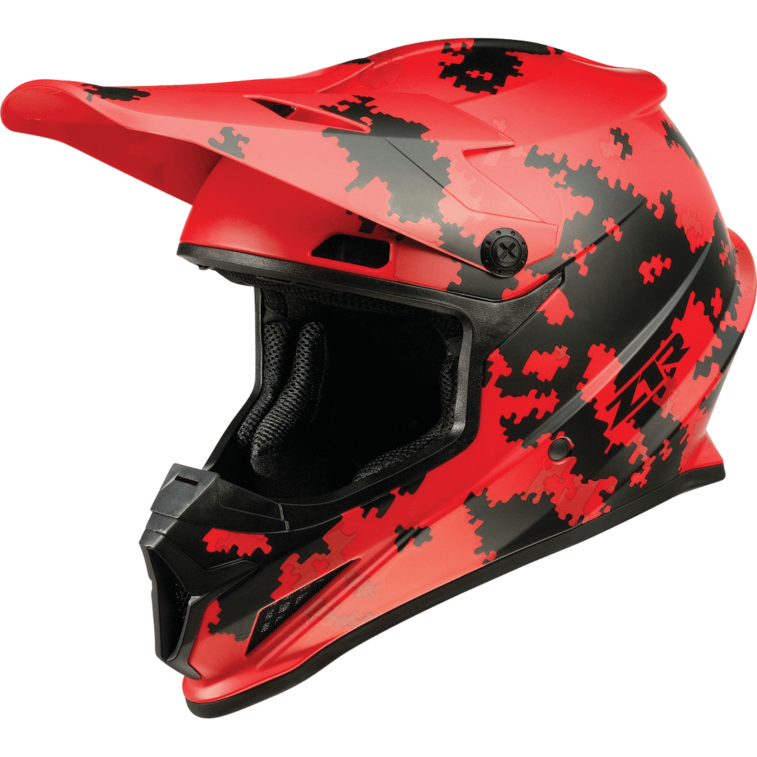 Z1R Rise Helmet Digi Camo Red Medium