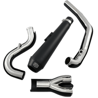 COBRA El Diablo Exhaust Black '07-'11 Softail 6484B