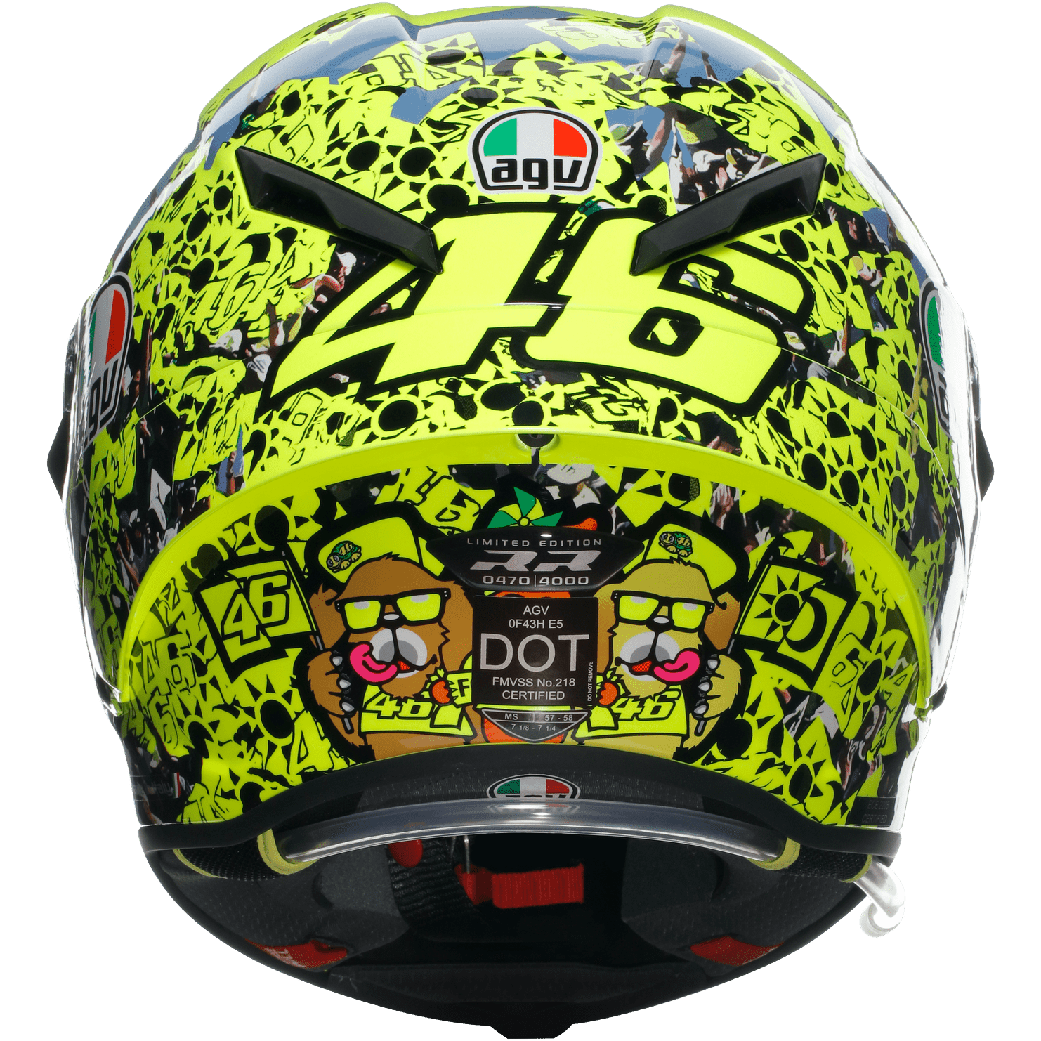 AGV Pista GP RR Helmet Rossi Misano 2 2021 Limited Large