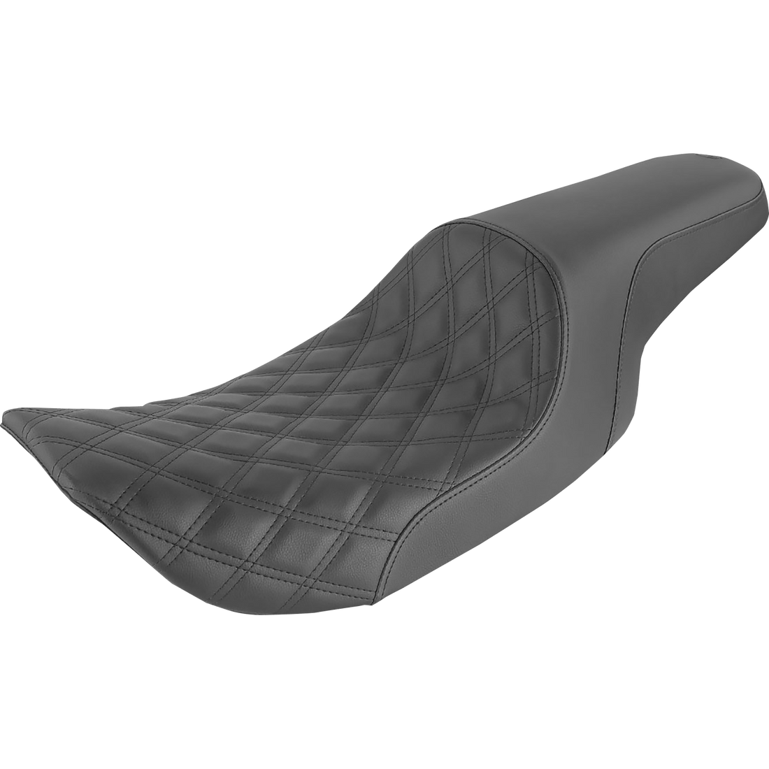 SADDLEMEN Profiler Seat Front Lattice/Rear Smooth Black FLHR/X 89706149