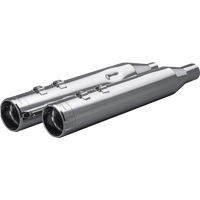 KHROME WERKS 4-1/2" HP-Plus® Slip-On Mufflers Chrome Klassic Tip 202975