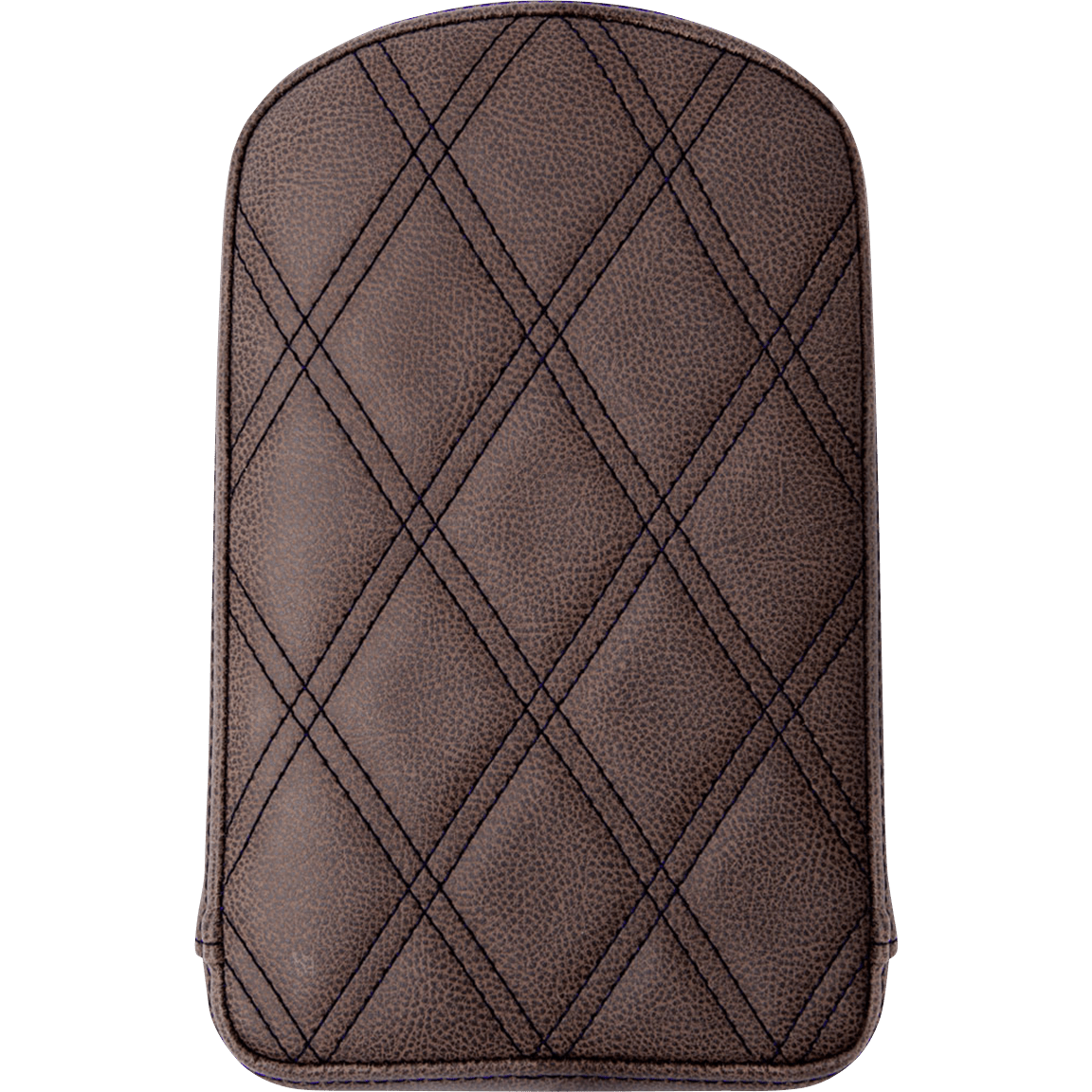 SADDLEMEN Sissy Bar Pad Lattice Stitched Brown 041145