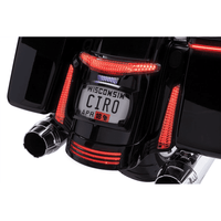 CIRO Taillight/License Plate Holder Black 40052