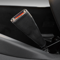 SHOW CHROME Seat Belt Covers Black