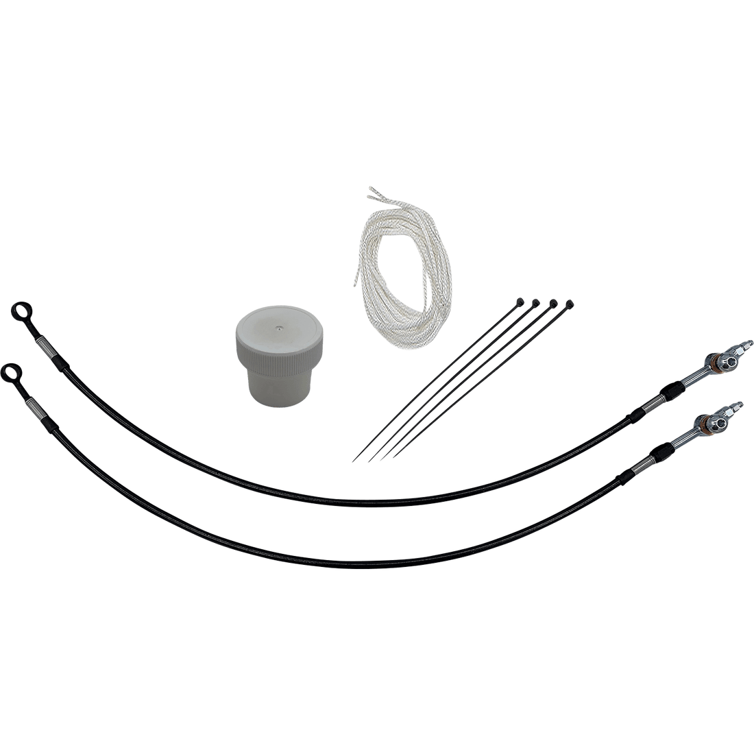 FAT BAGGERS INC. Installation Kit Hydraulic Clutch 12" Black 109712B