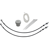 FAT BAGGERS INC. Installation Kit Hydraulic Clutch 12" Black 109712B