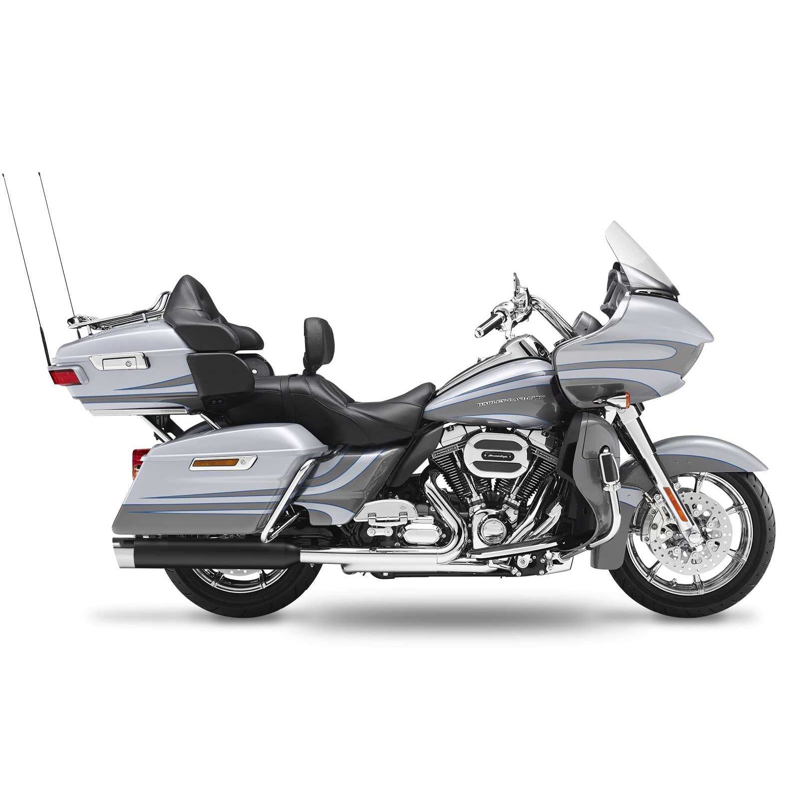 Kesstech 2015-2016 Harley-Davidson CVO Road Glide Ultra Slipons adjustable