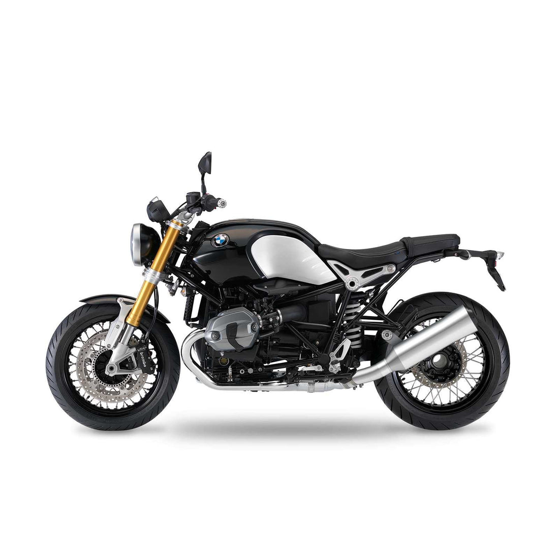 Kesstech 2016-2018 BMW R nineT Racer Slipons adjustable